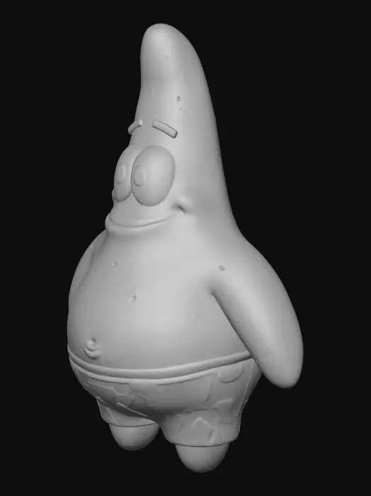 3D model for faz o Patrick estrela amigo do sponge bob