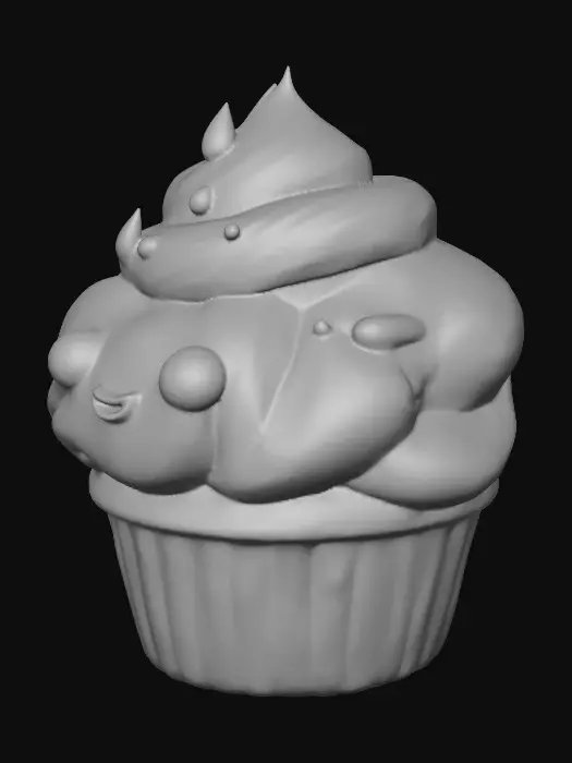 3D model for Cupcake Delight