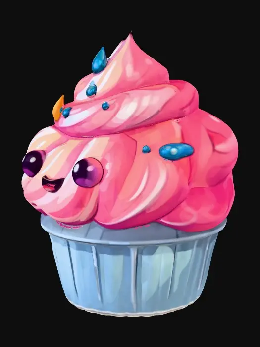 3D model for Cupcake Delight