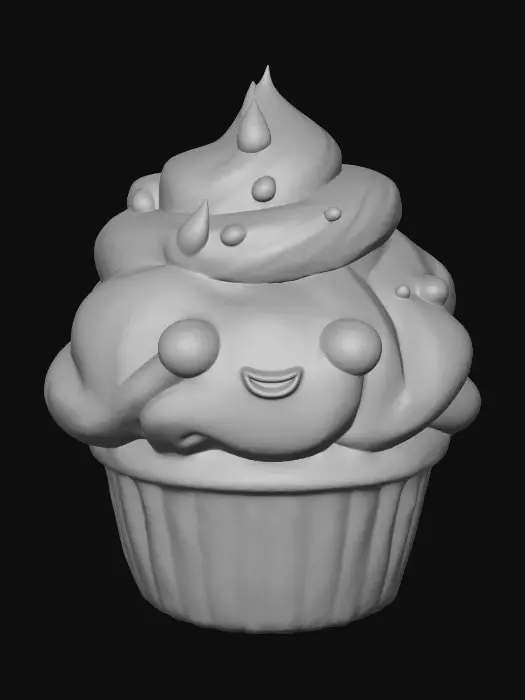 3D model for Cupcake Delight
