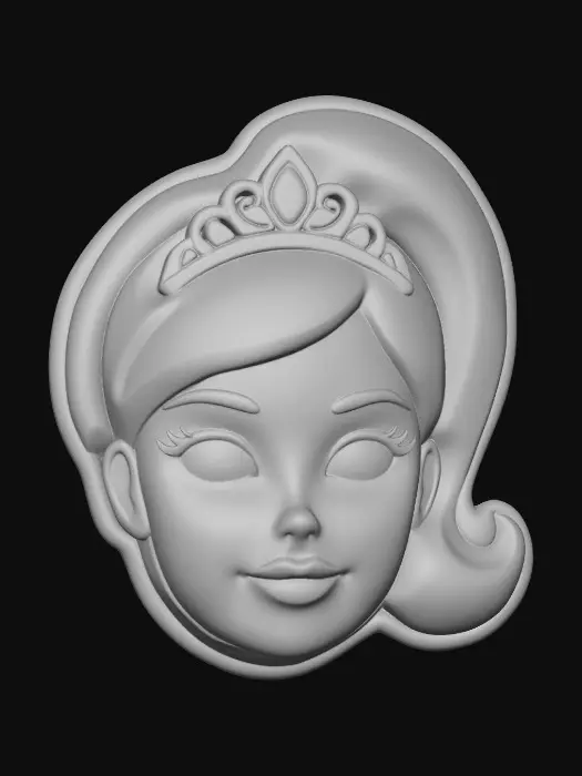3D model for Princess Head