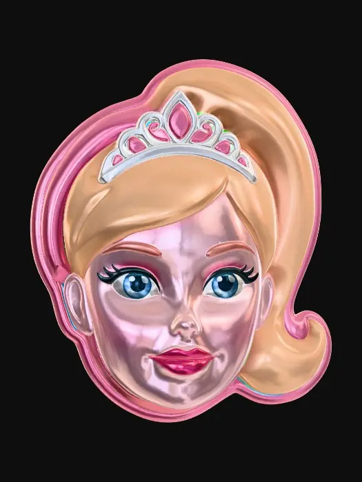 3D model for Princess Head