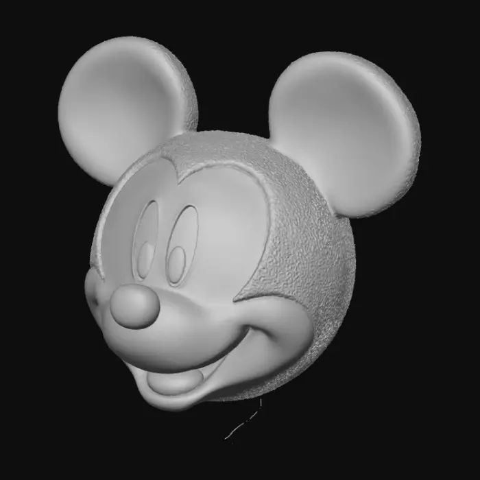 3D model for faz a cabeça do Mickey