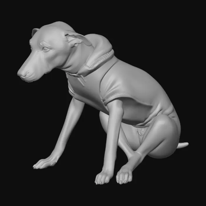 3D model for Cozy Canine Moment
