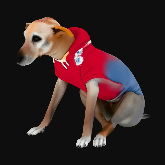 3D model for Cozy Canine Moment