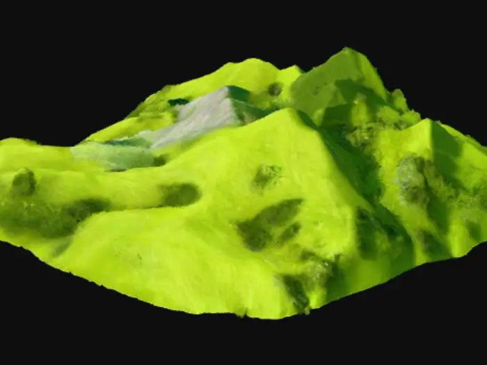 3D model for Mountain