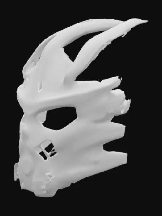 3D model for Takanuva Mask of light