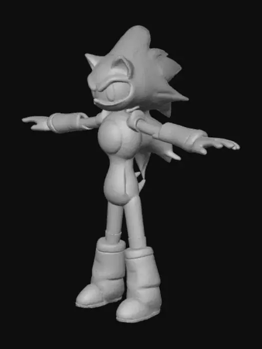 3D model for Stretch Sonic