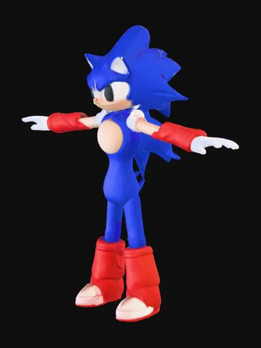 3D model for Stretch Sonic