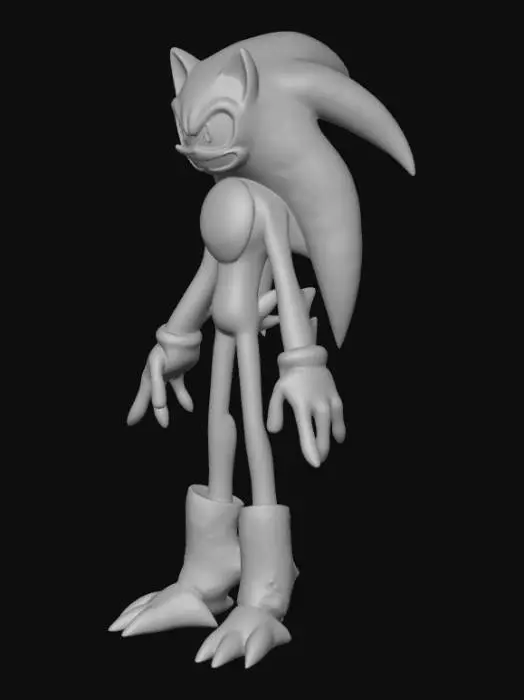 3D model for Shadow Sonic