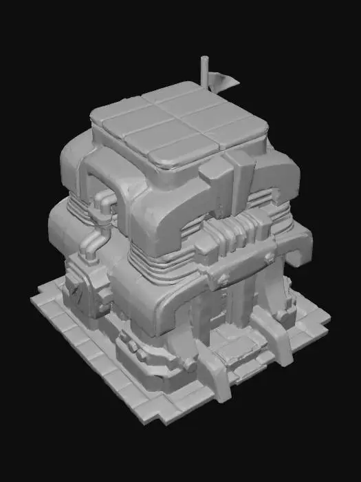 3D model for Town Hall 12