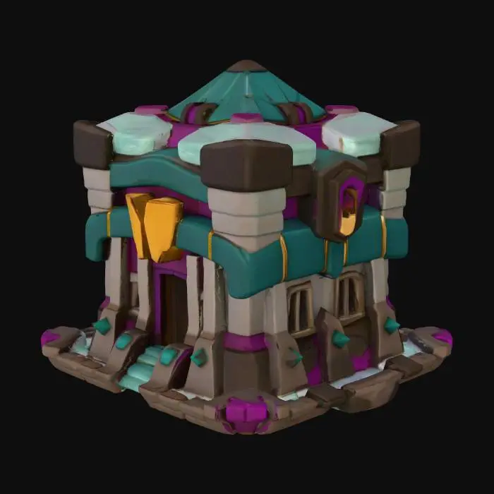 3D model for Town Hall 13