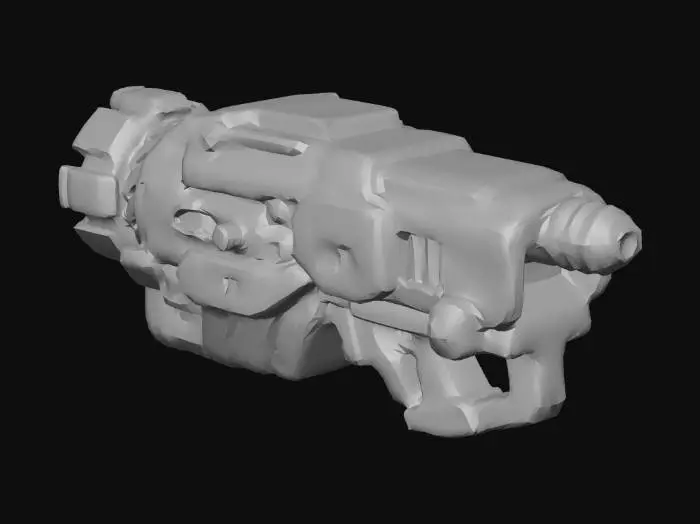 3D model for Aegis Pulse Cannon