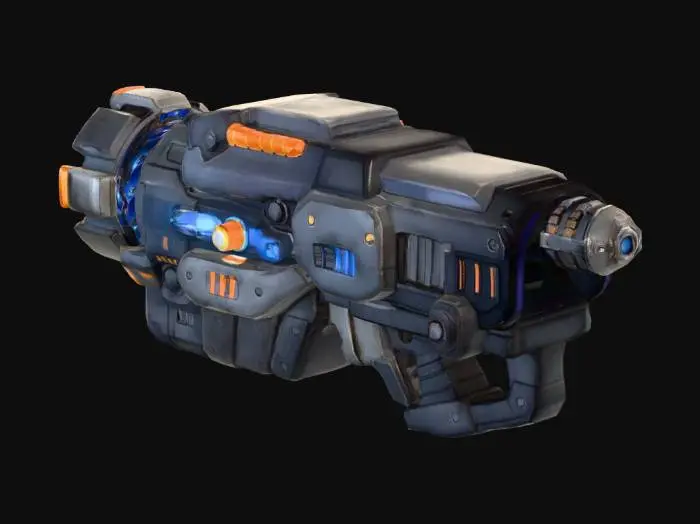 3D model for Aegis Pulse Cannon