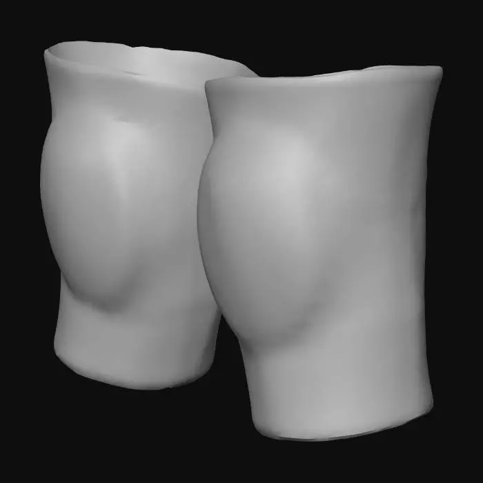3D model for Black Knee Pads