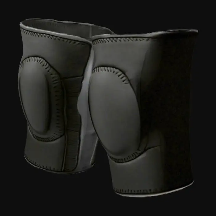 3D model for Black Knee Pads