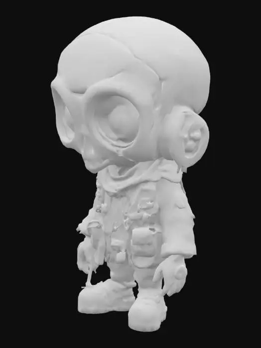 3D model for Cyber Skull Scout