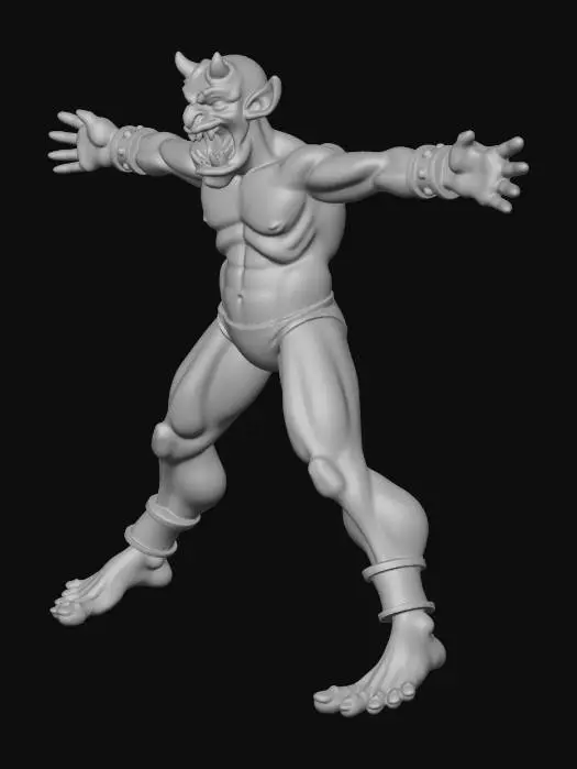 3D model for Goblin happy