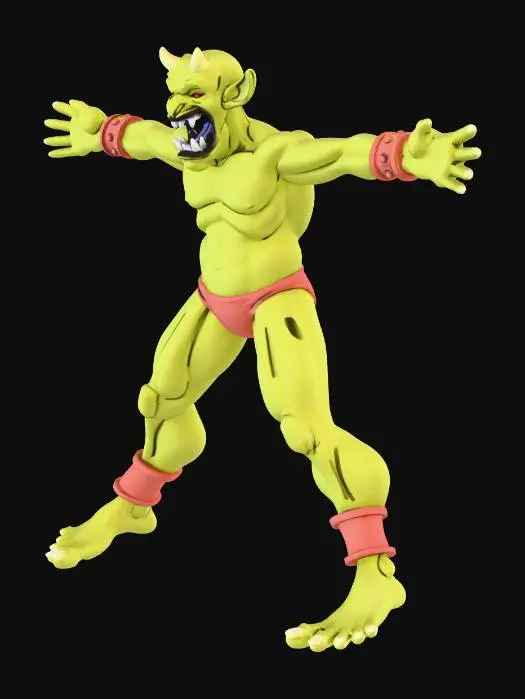 3D model for Goblin happy