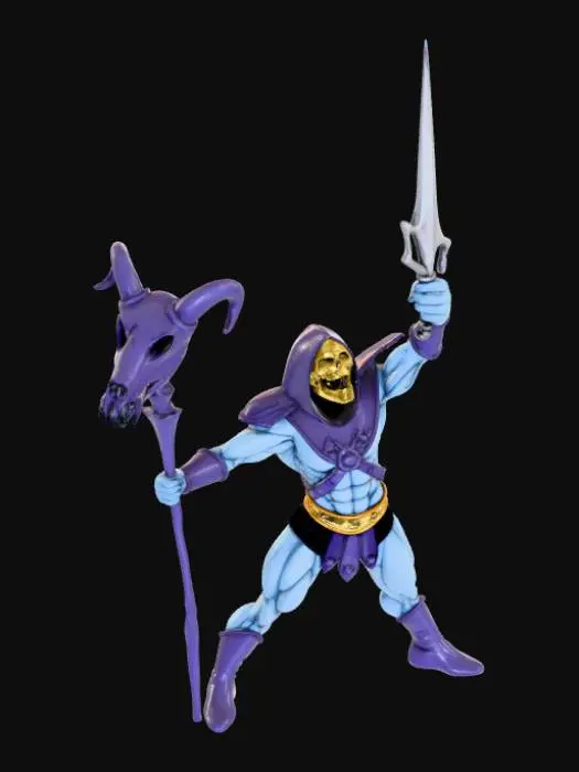 3D model for Skeletal Sorcerer