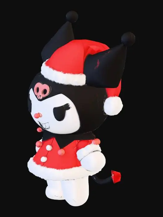 3D model for Festive Kuromi