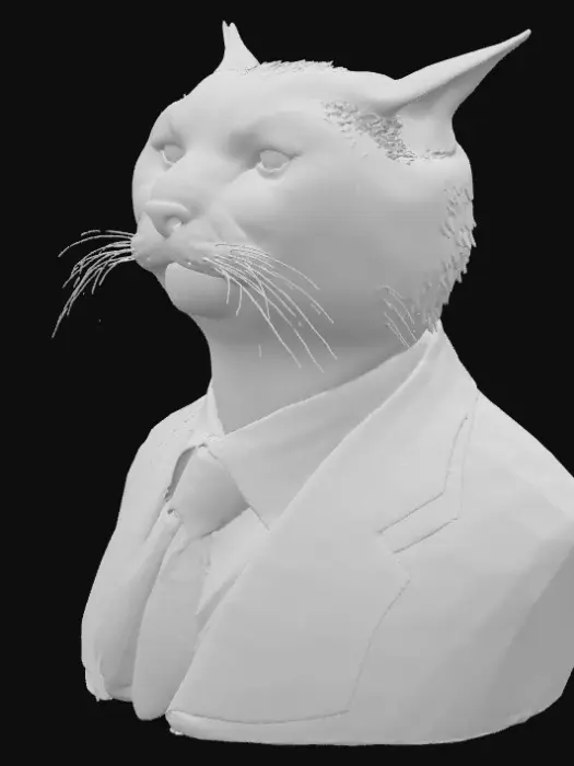 3D model for Business Cat