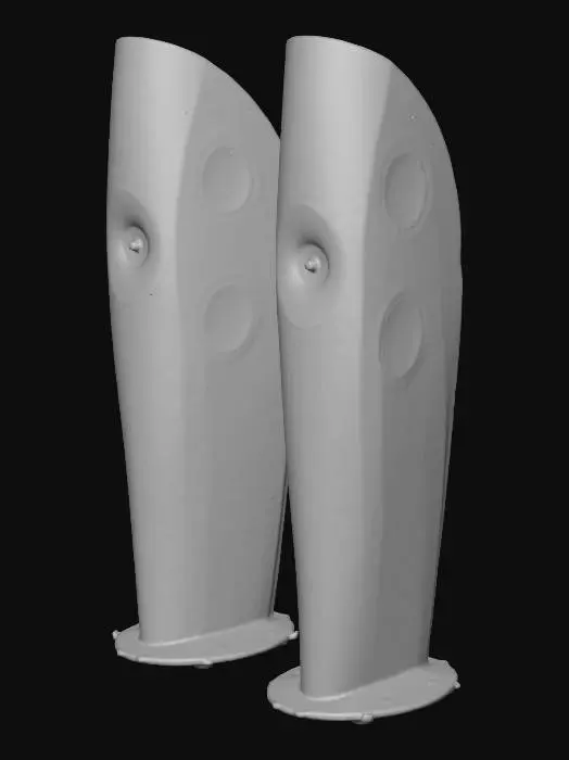 3D model for Sleek Sound Towers