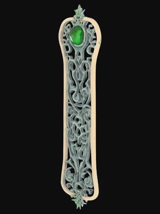 3D model for fantasy themed bookmark
elven theme
standard bookmark size