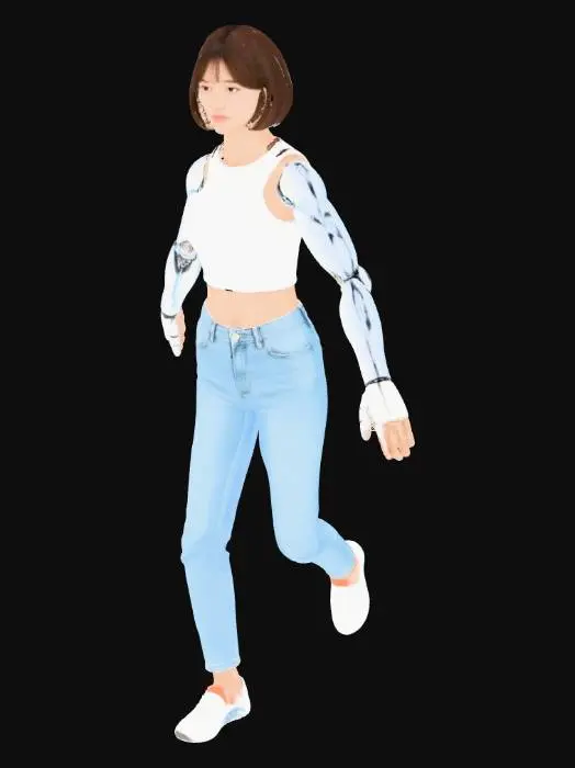 3D model for Cyborg Transformation