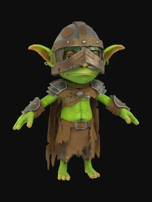 3D model for Goblin Warrior