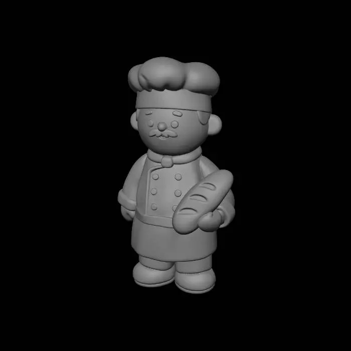 3D model for Baguette Chef