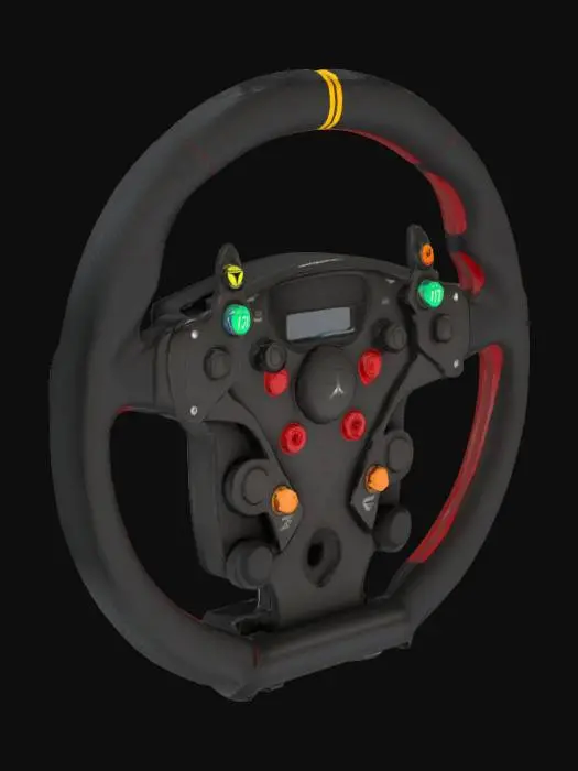 3D model for formula 1 steering wheel