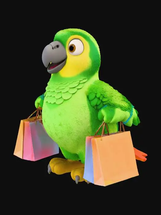 3D model for Parrot Shopper in Parking Lot