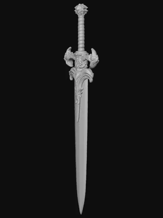 3D model for Holy Paladin greatsword