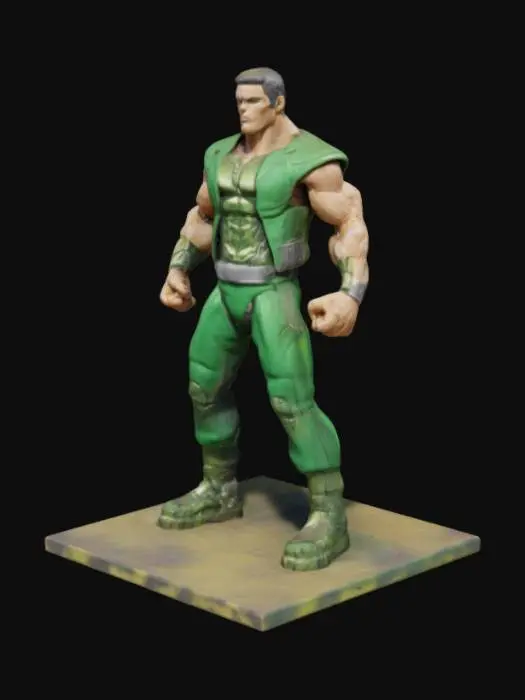 3D model for Action Figure Adventure
