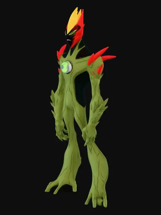 3D model for Flame Guardian
