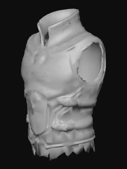 3D model for Raven Emblem Armor