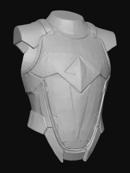 3D model for Emerald Valor Chestplate
