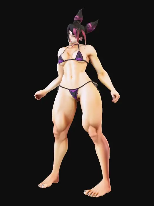 3D model for Juri Han