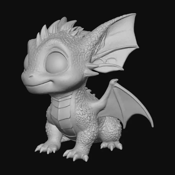 3D model for Baby Dragon