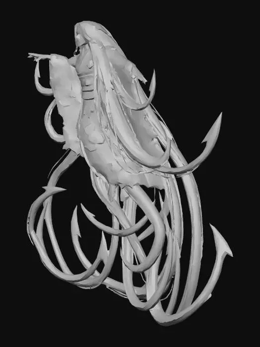 3D model for Whispering Veil