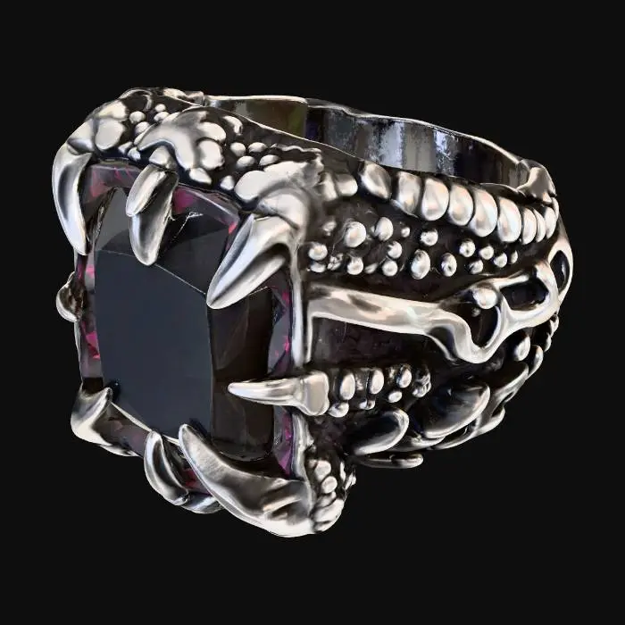 3D model for Dragon's Claw Ring, #villain#