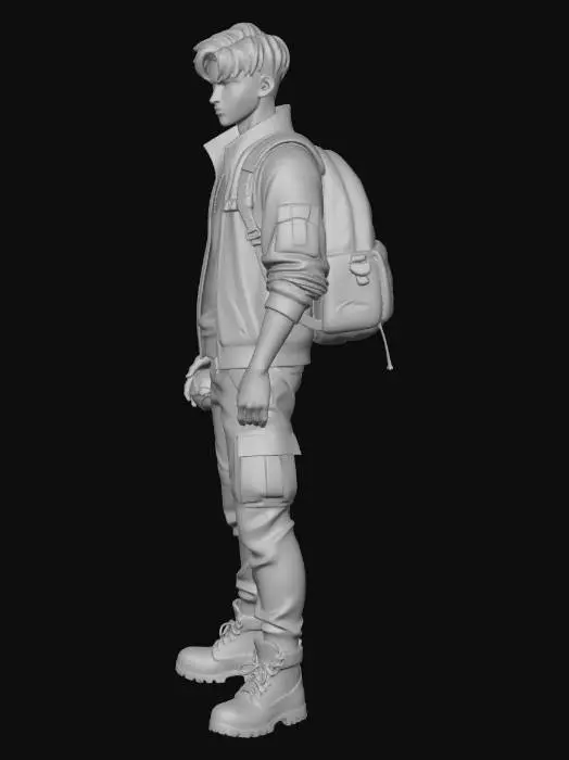 3D model for Pokémon Trainer