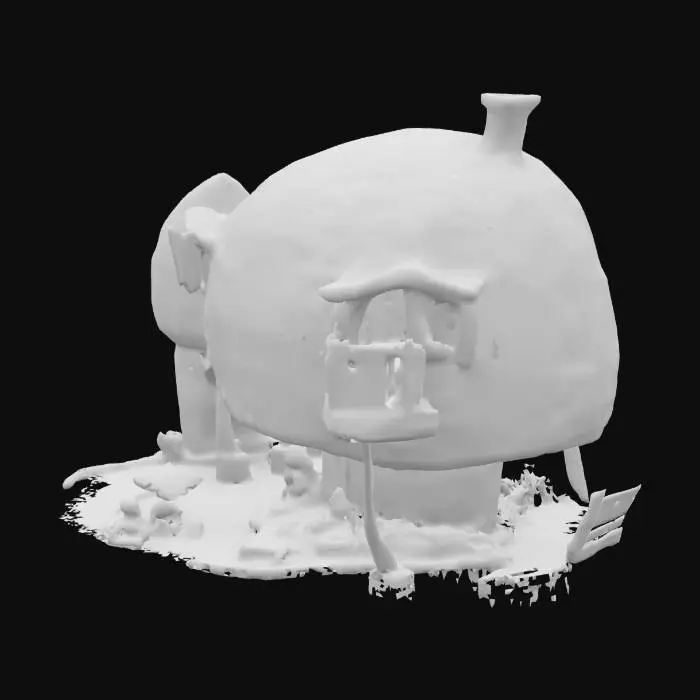 3D model for Mushroom Cottage Dreamscape