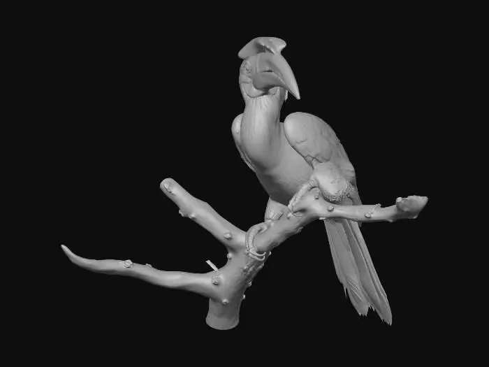 3D model for doppelhornvogel
