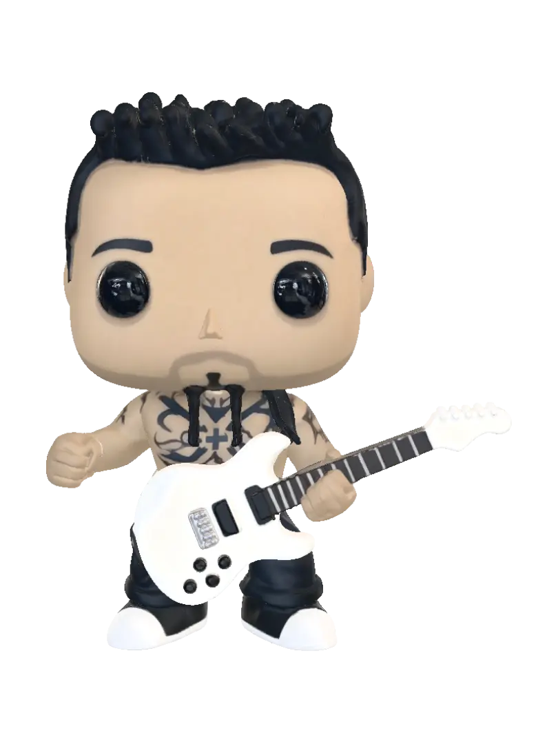 Daron Malakian - Chop Suey! - Rockstar 3D model, vytvořený pomocí AI