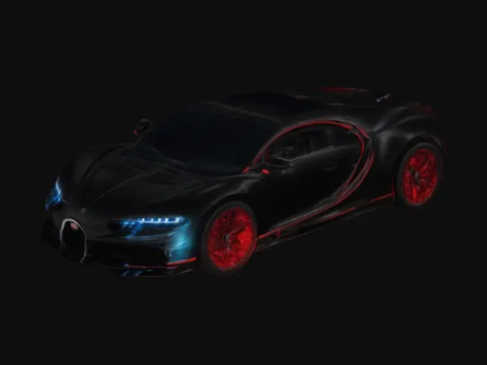 3D model for Make a Bugatti Chiron 