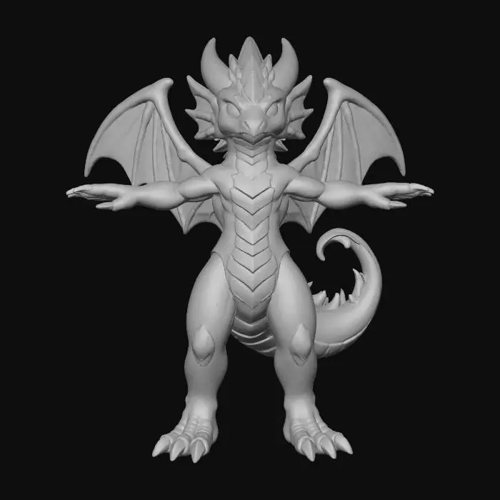3D model for Golden Hatchling