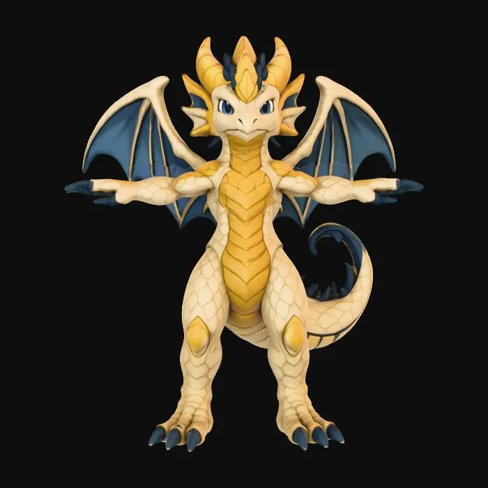 3D model for Golden Hatchling