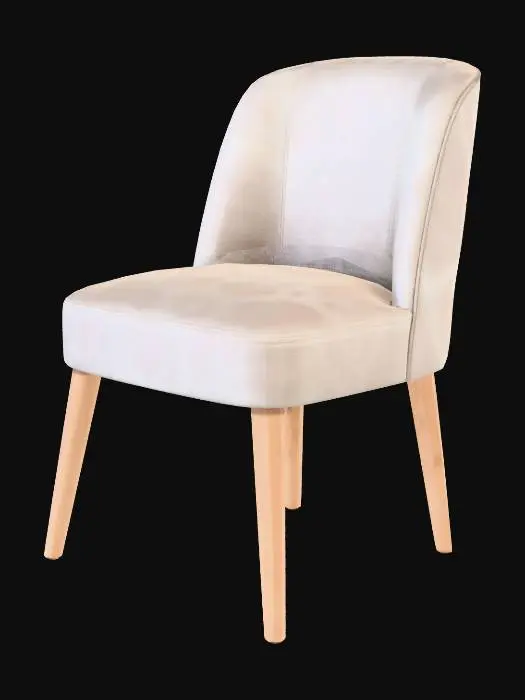 3D model for Beige Comfort Chair